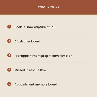 The ADHD Appointment Keeper preview 2