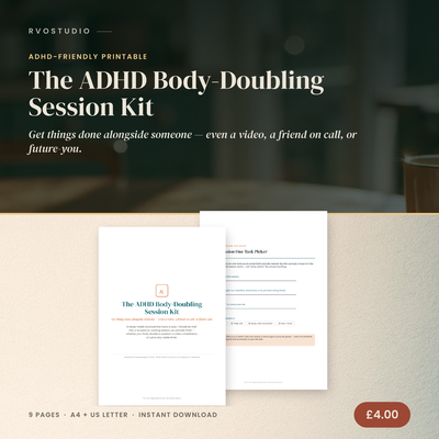 The ADHD Body-Doubling Session Kit