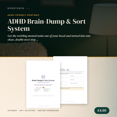 ADHD Brain-Dump & Sort System