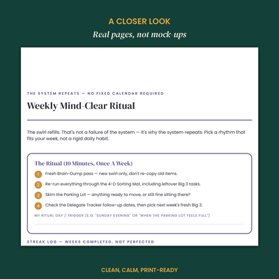 ADHD Brain-Dump & Sort System preview 5