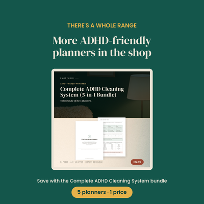 The ADHD Capacity & Boundaries Planner preview 9