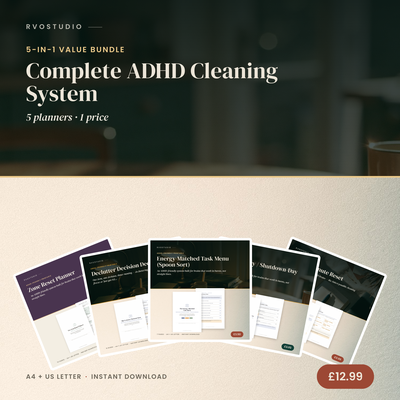 Complete ADHD Cleaning System (5-in-1 Bundle)