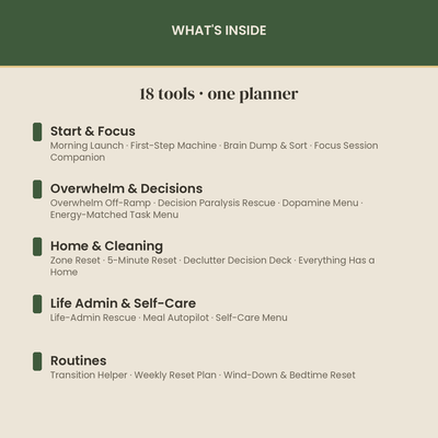 The Complete ADHD Life System preview 2