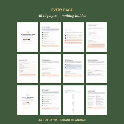 The Complete ADHD Life System preview 4