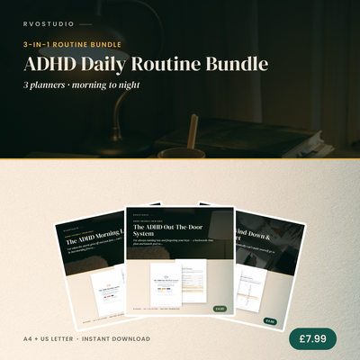 ADHD Daily Routine Bundle (3-in-1)