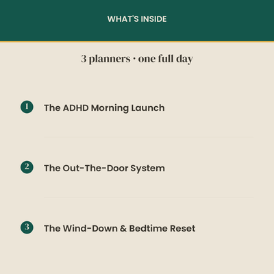 ADHD Daily Routine Bundle (3-in-1) preview 2