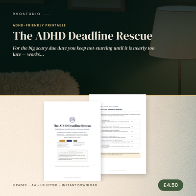The ADHD Deadline Rescue