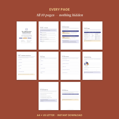 The ADHD Decision Paralysis Rescue preview 4