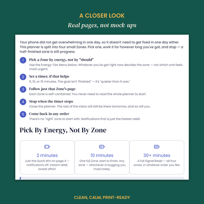 The ADHD Digital Declutter preview 5