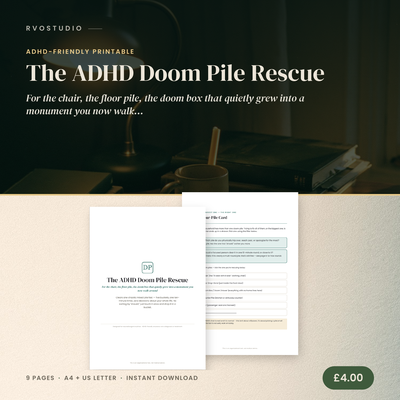 The ADHD Doom Pile Rescue