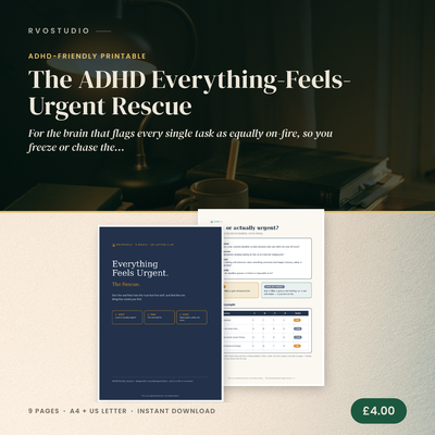 The ADHD Everything-Feels-Urgent Rescue preview 1