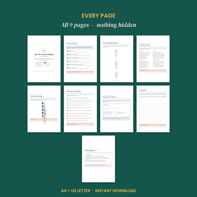 The First-Step Machine — ADHD Task-Initiation Kit preview 4