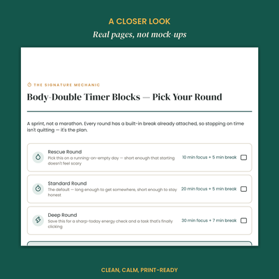 The ADHD Focus Session Companion preview 5