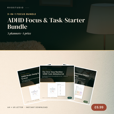 ADHD Focus & Task-Starter Bundle (3-in-1)