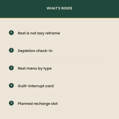 The ADHD Guilt-Free Rest preview 2