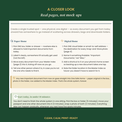 The ADHD Important Documents Finder preview 5