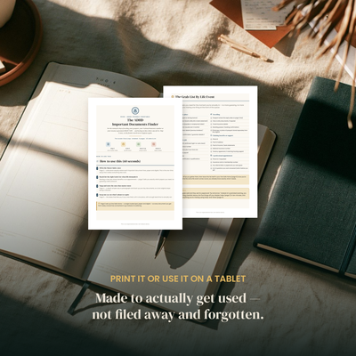 The ADHD Important Documents Finder preview 6