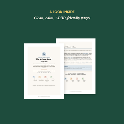 The ADHD Where-Was-I Rescue (Interruption Recovery) preview 3
