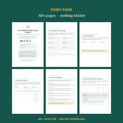The ADHD Invisible Tasks Tracker preview 4