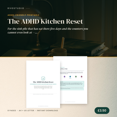 The ADHD Kitchen Reset
