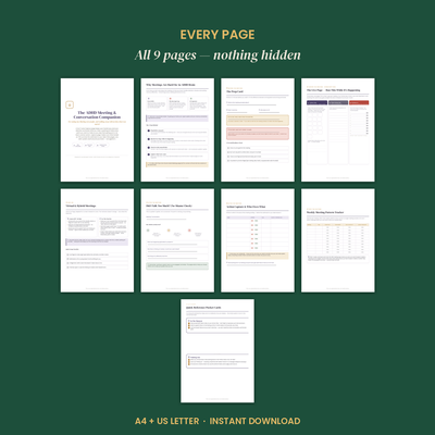 The ADHD Meeting & Conversation Companion preview 4
