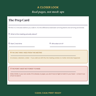 The ADHD Meeting & Conversation Companion preview 5