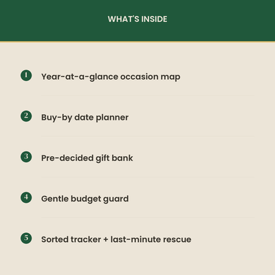 The ADHD Birthday & Occasion Rescue preview 2