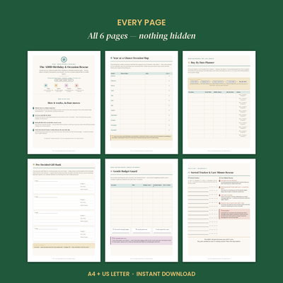 The ADHD Birthday & Occasion Rescue preview 4