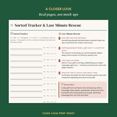The ADHD Birthday & Occasion Rescue preview 5