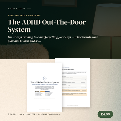 The ADHD Out-The-Door System