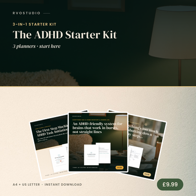 The ADHD Starter Kit (3-in-1)