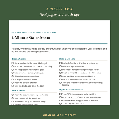 The ADHD Starter Kit (3-in-1) preview 5