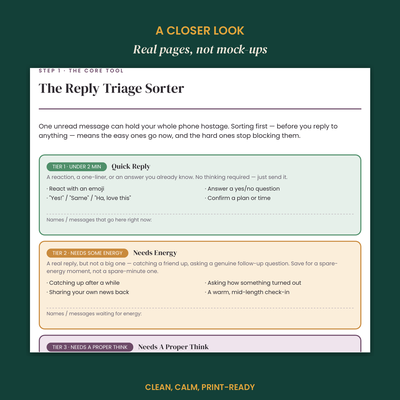 The ADHD Stay-In-Touch Keeper preview 5