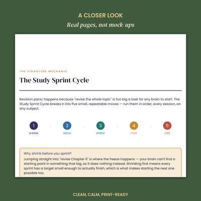 The ADHD Study & Revision Rescue preview 5