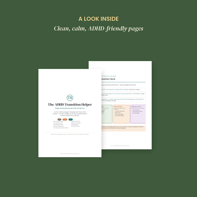 The ADHD Transition Helper (Task-Switching) preview 3