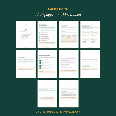 The ADHD Transition Helper (Task-Switching) preview 4