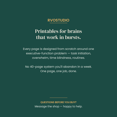 The ADHD Unstructured Time Rescue preview 10