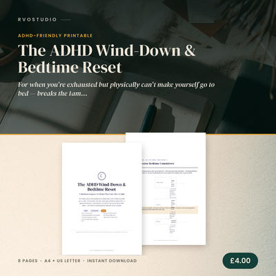The ADHD Wind-Down & Bedtime Reset