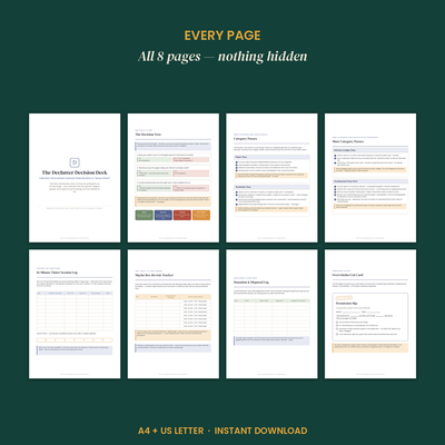 Declutter Decision Deck preview 4