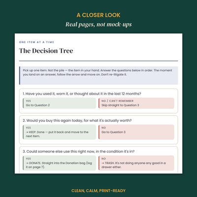 Declutter Decision Deck preview 5