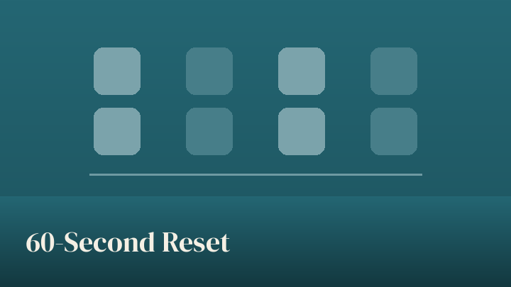 60-Second Reset preview