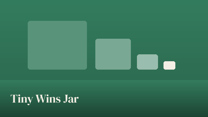 Tiny Wins Jar preview