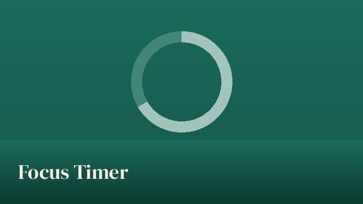 Focus Timer preview