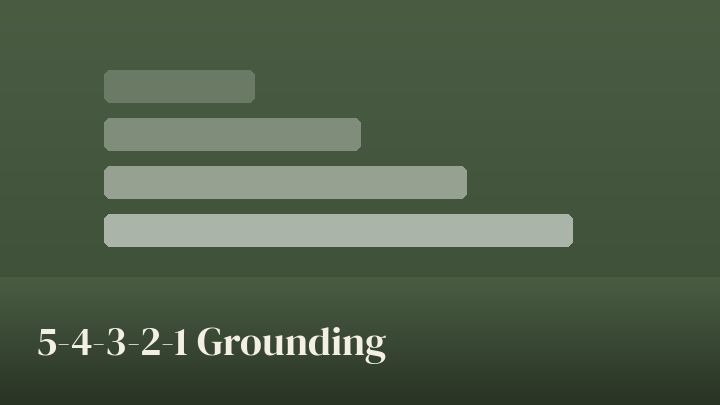 5-4-3-2-1 Grounding preview