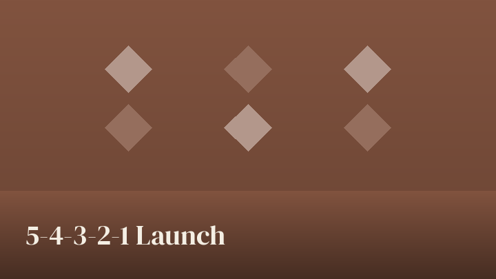 5-4-3-2-1 Launch preview